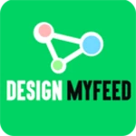 designmyfeed android application logo